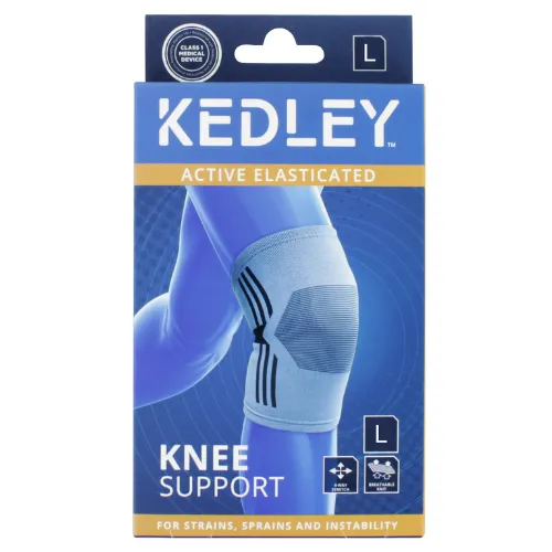 KEDLEY ELASTICED KNEE SUPPORT LARGE KED002