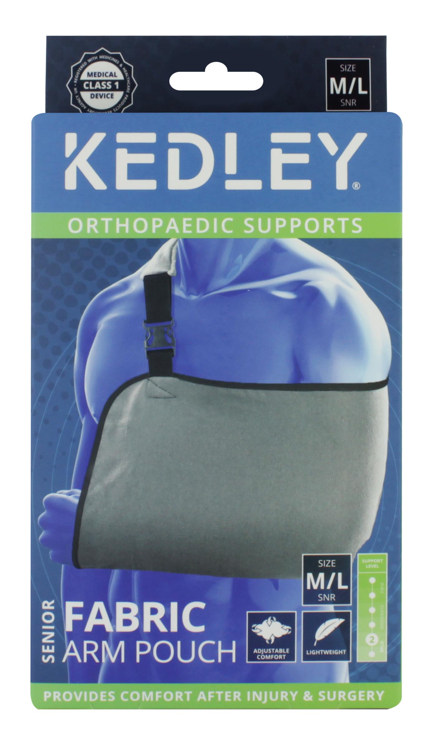 KEDLEY FABRIC ARM POUCH SLING KED043