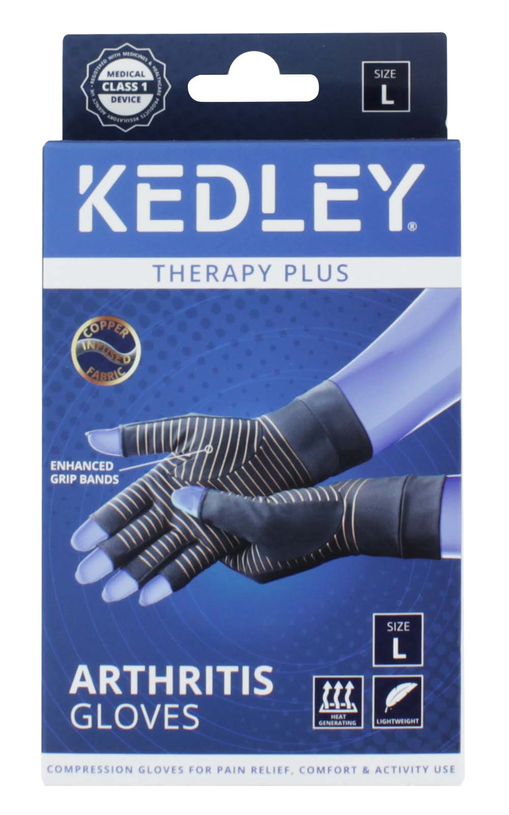KEDLEY ARTHRITIS GLOVES LARGE KED068