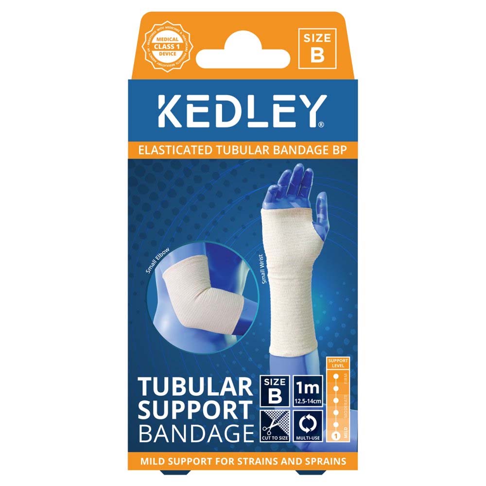 KEDLEY TUBULAR SUPPORT BANDAGE 1 METRE (SIZE B) KED095