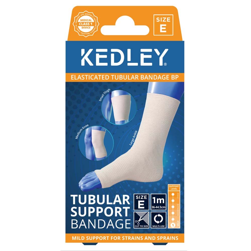 KEDLEY TUBULAR SUPPORT BANDAGE 1 METRE (SIZE E) KED098