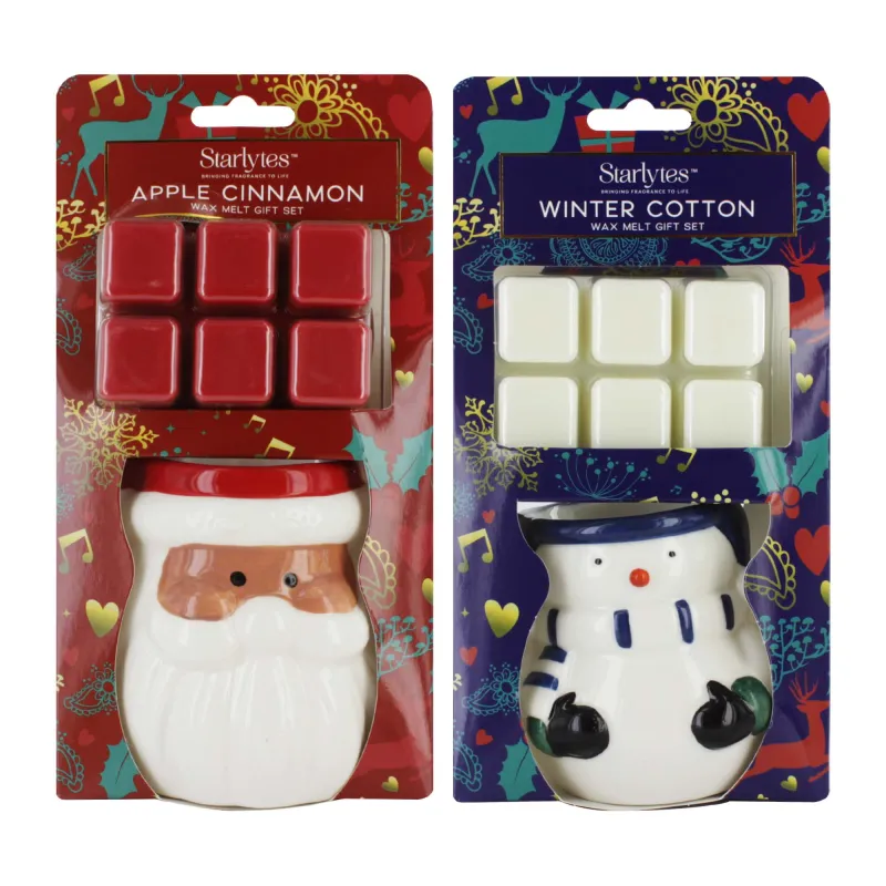 90675 STARLYTES XMAS  BURNER & WAX MELTS