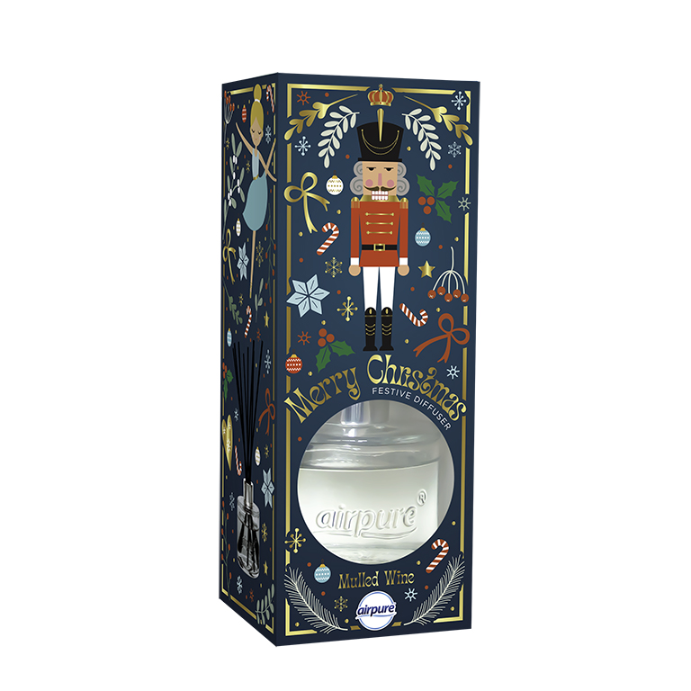 AIRPURE XMAS NUTCRACKER REED DIFFUSER 100ml