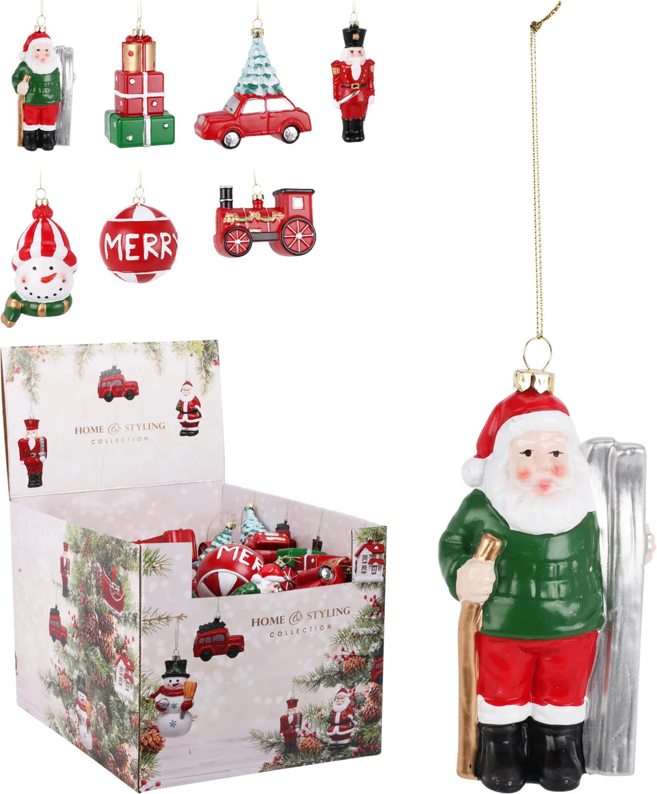 ACH000700 HANG DECO XMAS FIGURE 7CM