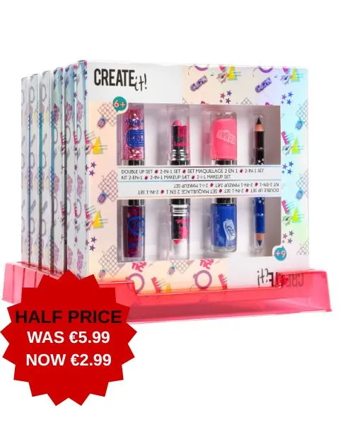 CREATE IT DOUBLE UP MAKE UP KIT(6) 84186