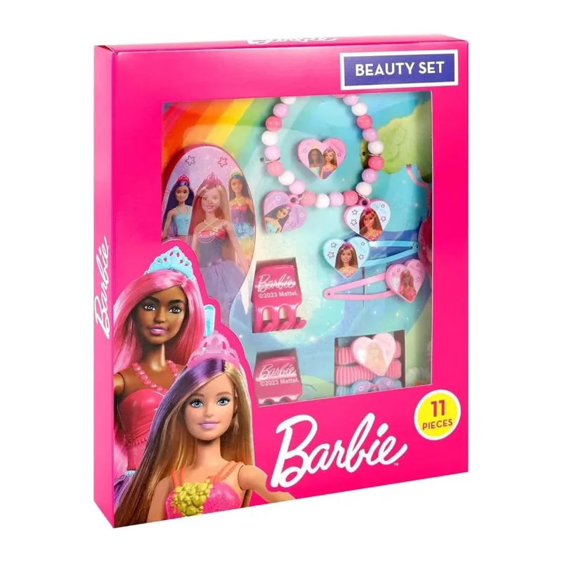 BARBIE 11pce BEAUTY SET