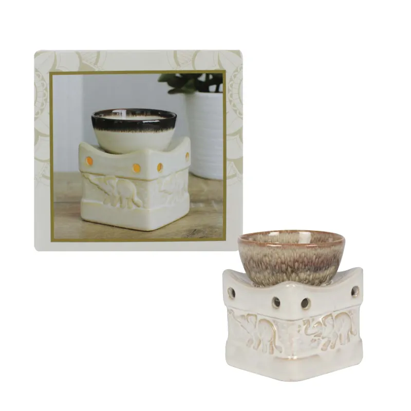 OB_04822 Two Tone Elephant Oil Burner