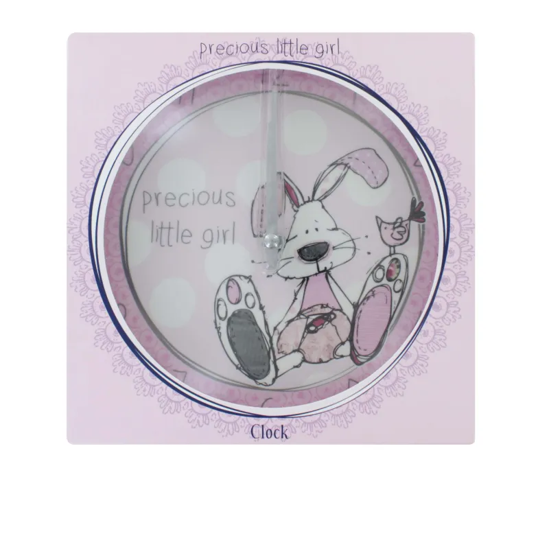 LP40042 PINK PRECIOUS CLOCK