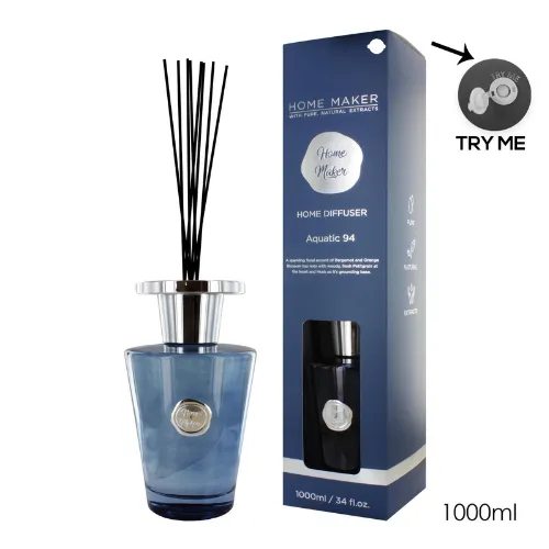 HOME MAKER DIFFUSER 1L BLUE AQUATIC 94