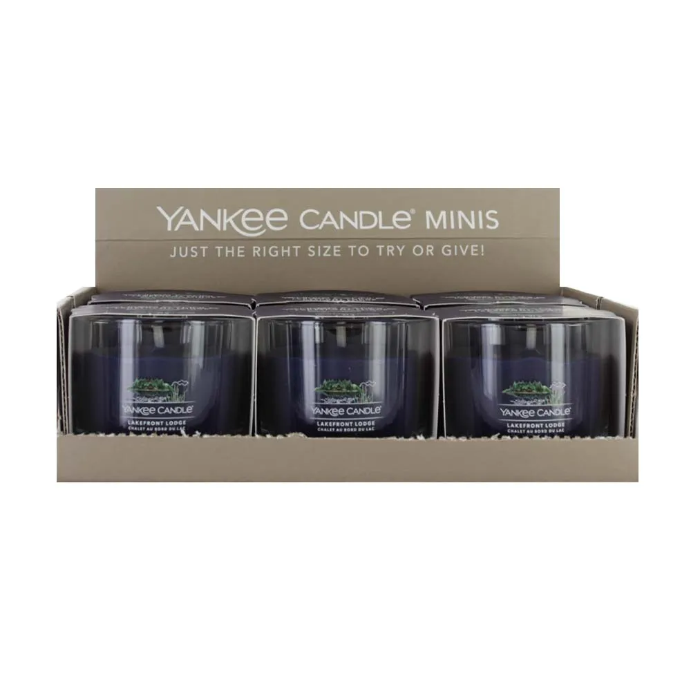 YANKEE VOTIVE CANDLE LAKEFRONT LODGE  37g x6