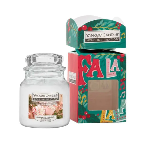 YANKEE CANDY CANE MILKSHAKE CANDLE JAR 104g BOXED