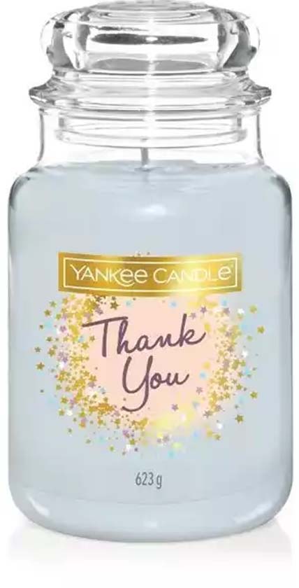 YANKEE THANK YOU CANDLE JAR 623g x6
