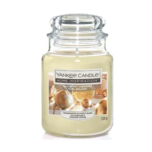 YANKEE GLISTENENING CHRISTMAS 538g x 4