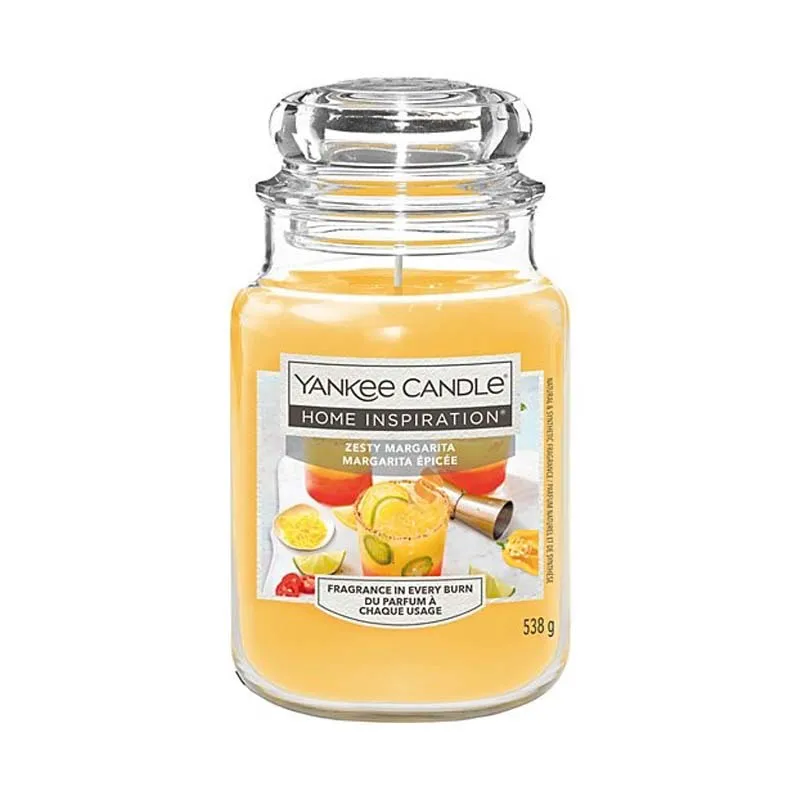 YANKEE CANDLE HOME INSPIRATION ZESTY MARGARITA 538g x 4