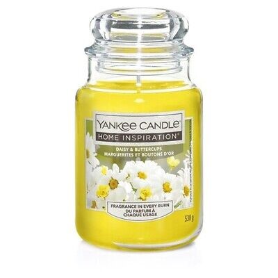 YANKEE CANDLE HOME INSPIRATION DAISY& BUTTERCUPS 538g x 4