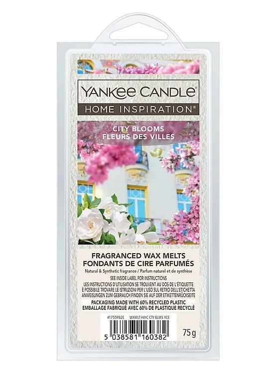 YANKEE WAX MELTS 75g CITY BLOOMS
