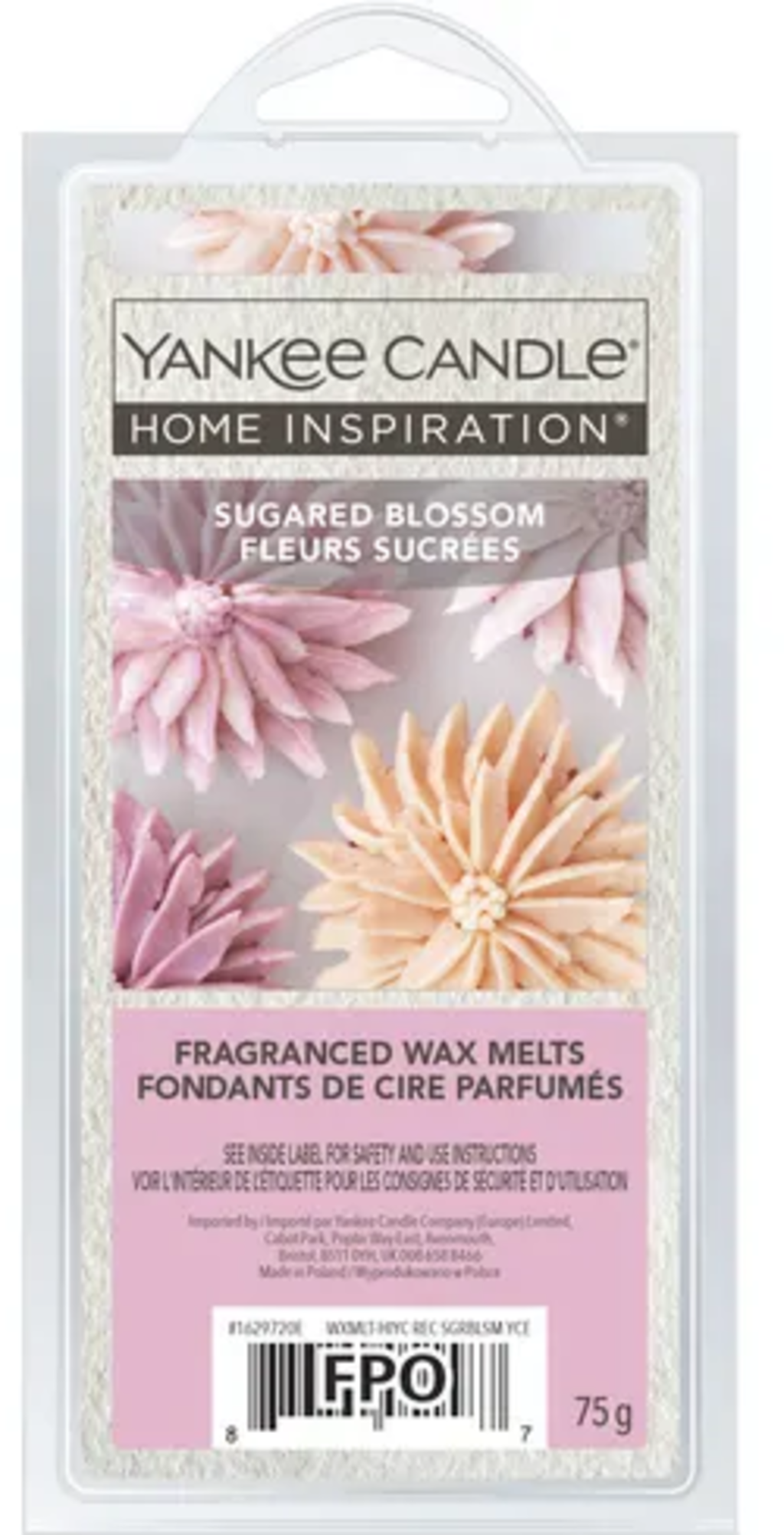 YANKEE WAX MELTS 75g SUGAR BLOSSOMS
