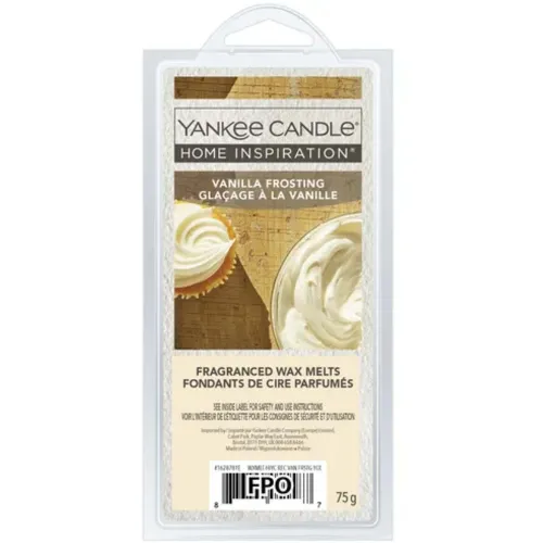 YANKEE WAX MELTS 75g VANILLA FROSTING