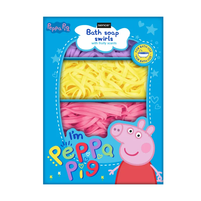 2041974 PEPPA PIG 4pce BATH SWIRLS GIFT SET
