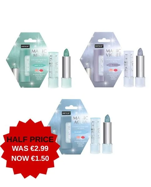 2040865 SENCE COLLECTION COLOUR CHANGING LIP BALMS