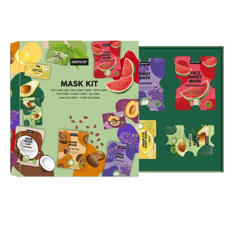 2045222 SENCE ASSORTED 8 MASK SELECTION GIFT SET x5
