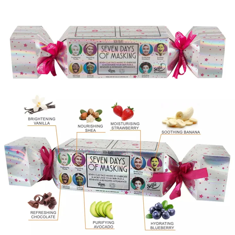 STX1043 SKIN TREATS 7 DAYS OF MASKING CRACKER