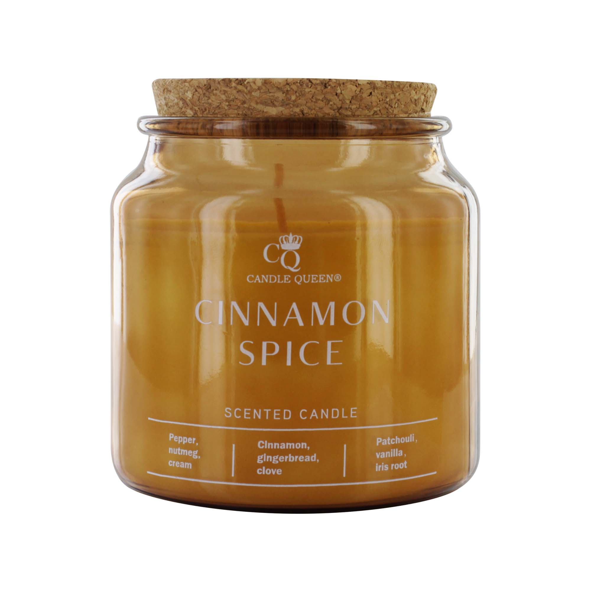 CANDLEQUEEN CINNAMON SPICE LUXURY CANDLE 390g