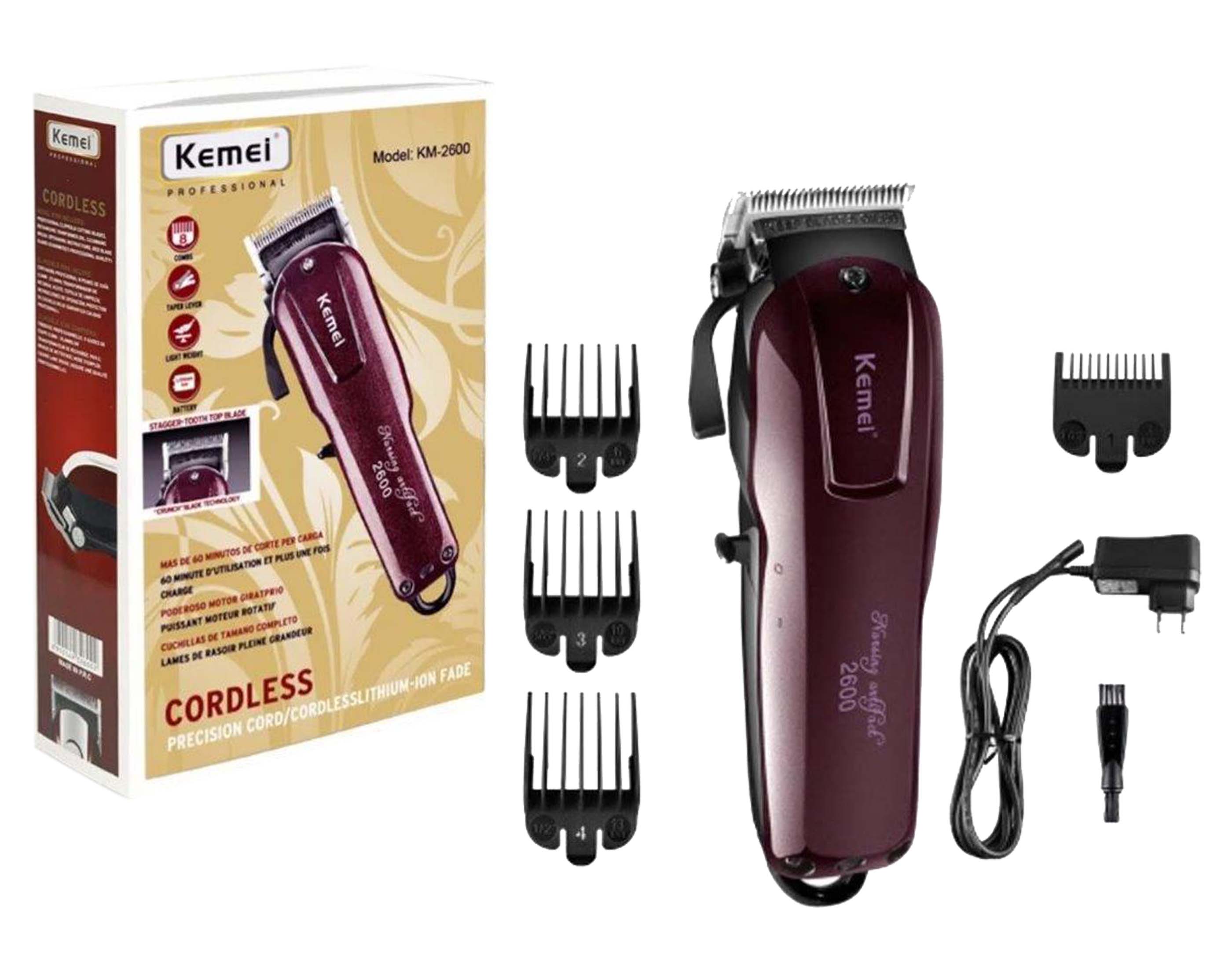 Kemei  GROOMING HAIR TRIMMER CORDLESS