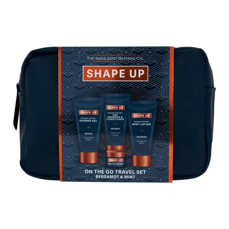 SHAPE UP MEN'S ON THE GO TRAVEL SET 41630
