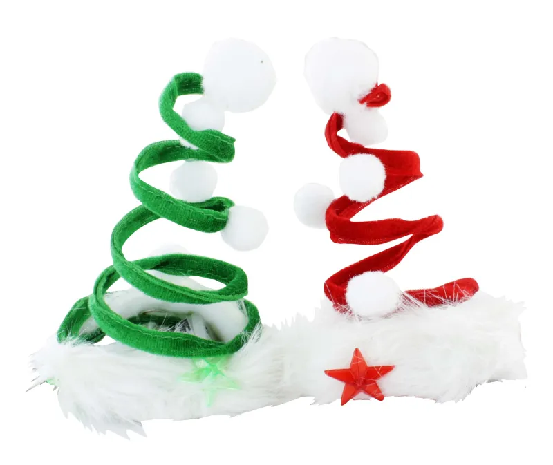 XMAS HAIR CLIP SWIRL CAA707820