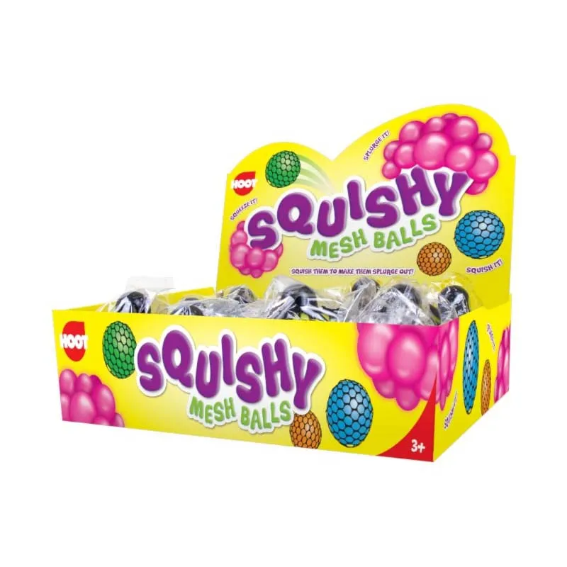 TOY1676 SQUISHY MESH BALL DISP x24