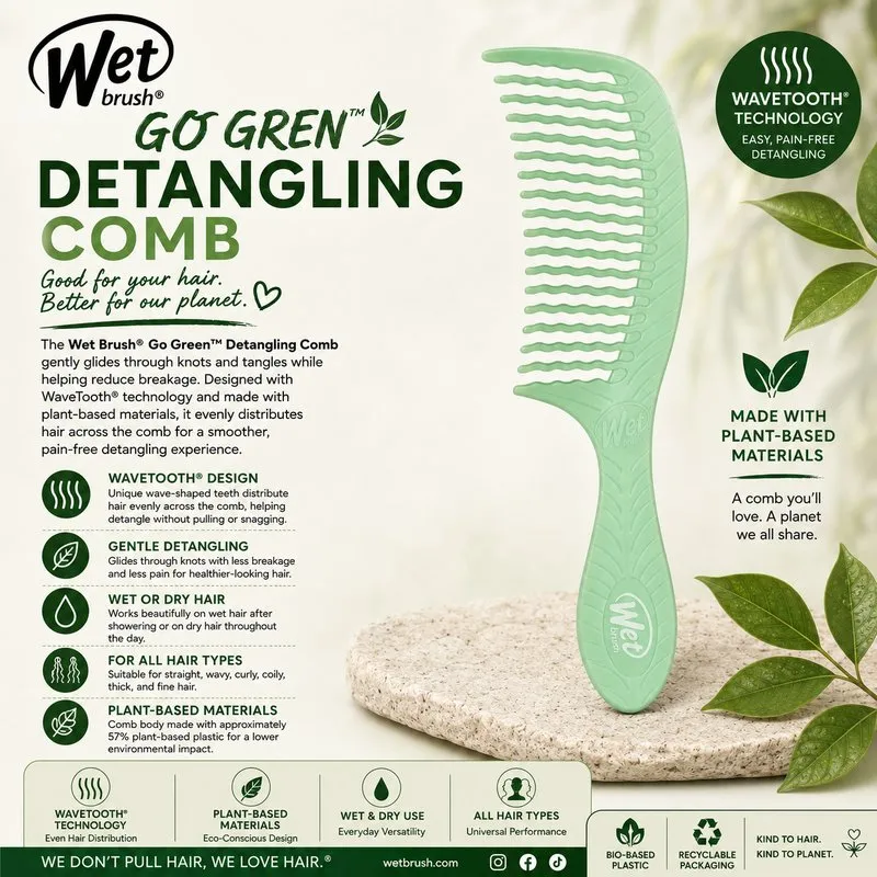 THE WET BRUSH GO GREEN COMB
