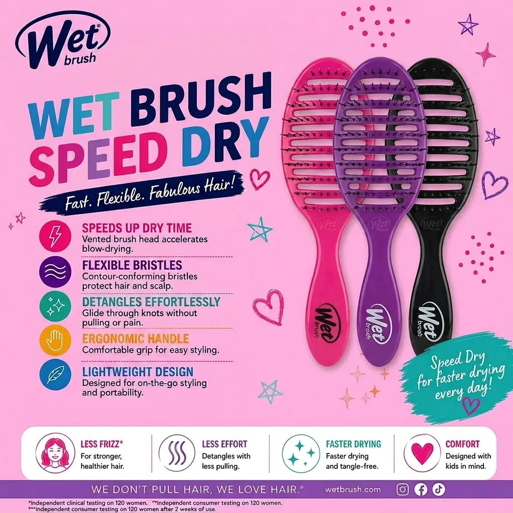 THE WET BRUSH SPEED DRY