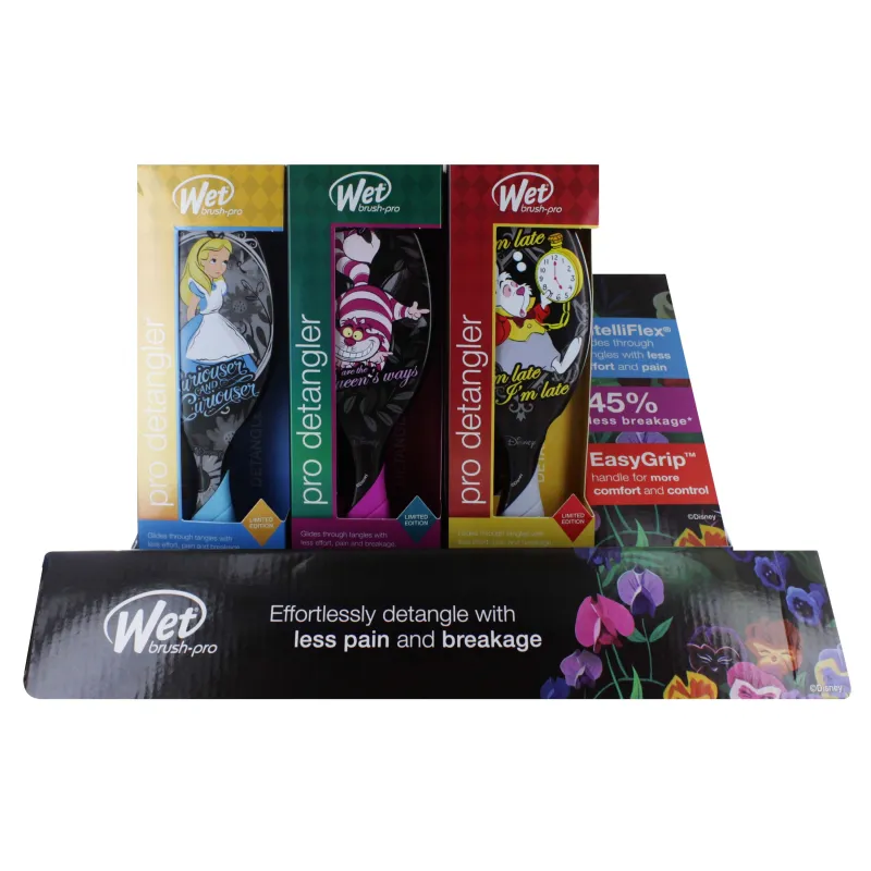 WET BRUSH ALICE IN WONDERLAND DETANGLER X 9