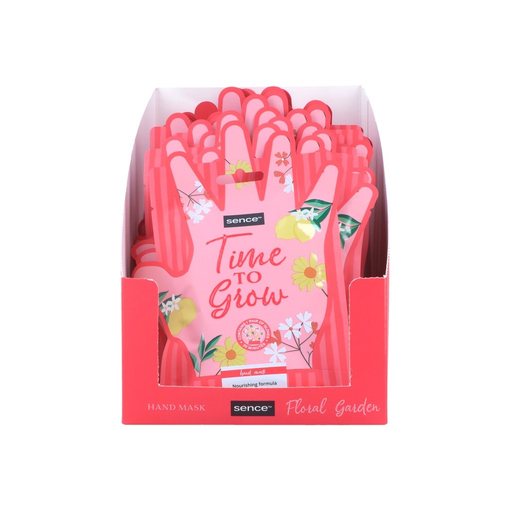 SENCE TIME TO GROW HAND MASK x18