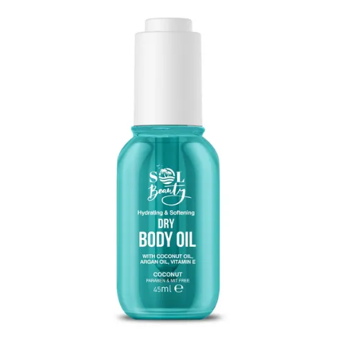 SOL BEAUTY COCONUT DRY BODY OIL 45ml x 8