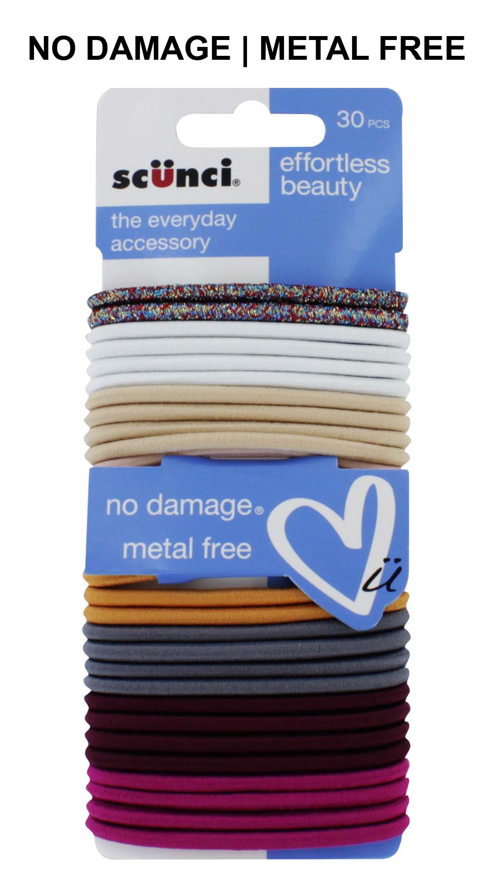 SCUNCI 30 METAL FREE ELASTICS      492327U