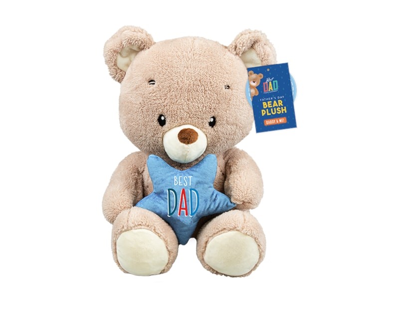 FAT11621OB Daddy & Mini Me PLUSH BEAR 30cm