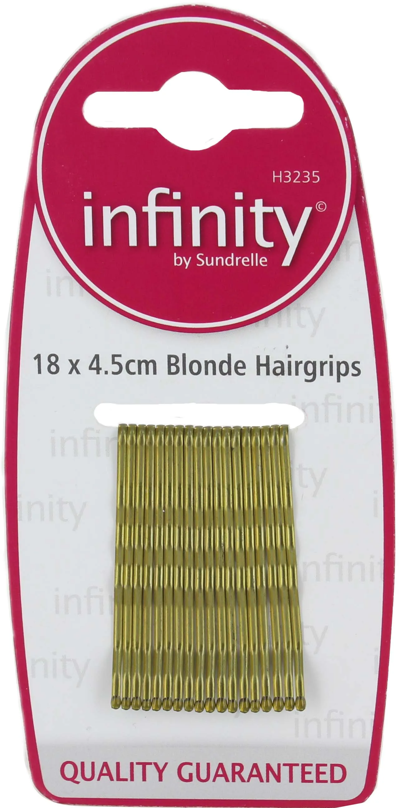 INFINITY BLONDE HAIR CLIPS