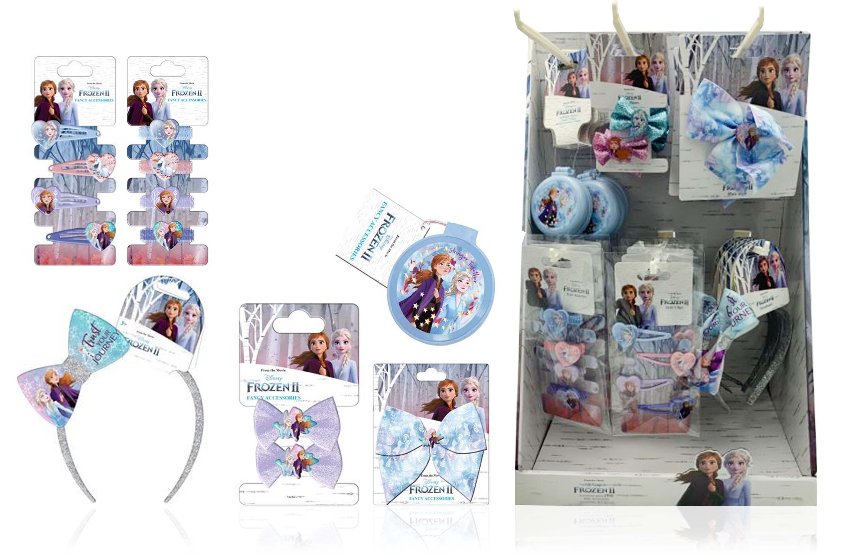 FROZEN HAIR DISPLAY x72