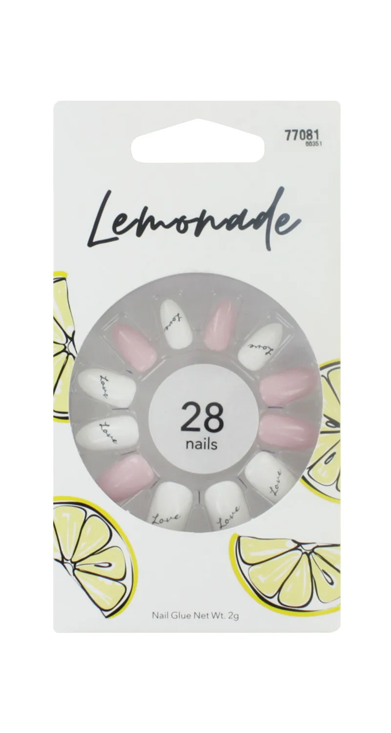 LEMONADE FALSE NAILS