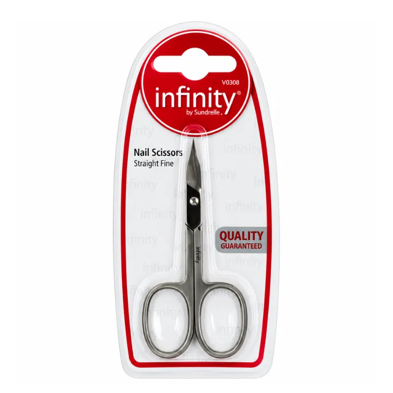 INFINITY NAIL SCISSORS STRAIGHT FINE
