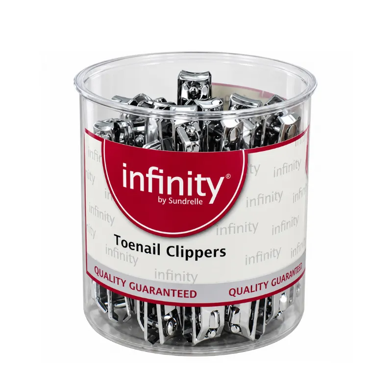 INFINITY TOE NAIL CLIPPERS IN TUB x36