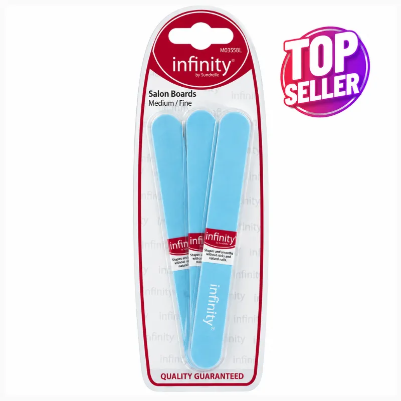 INFINITY 3 PACK SALON BOARDS BLUE