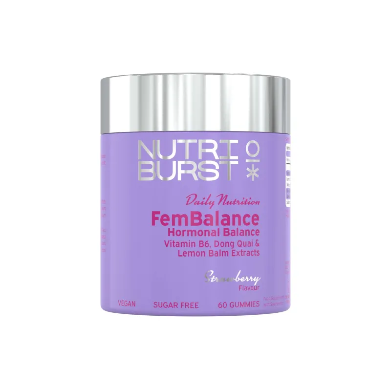 NUTRIBURST DAILY FEMBALANCE HORMONAL BALANCE GUMMIES