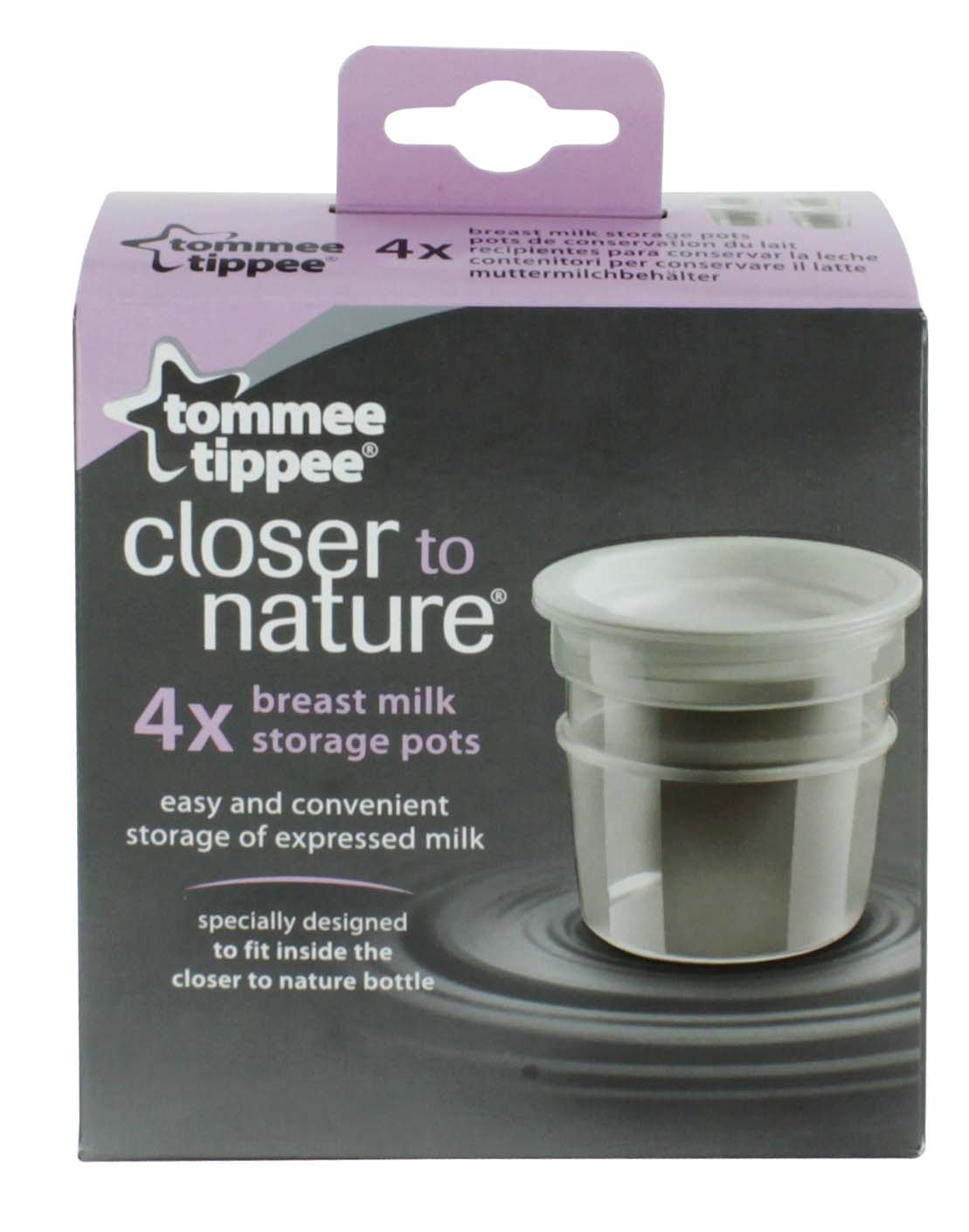 TOMMEE TIPPEE CTN BREAST MILK STORAGE POTs X3 42301041