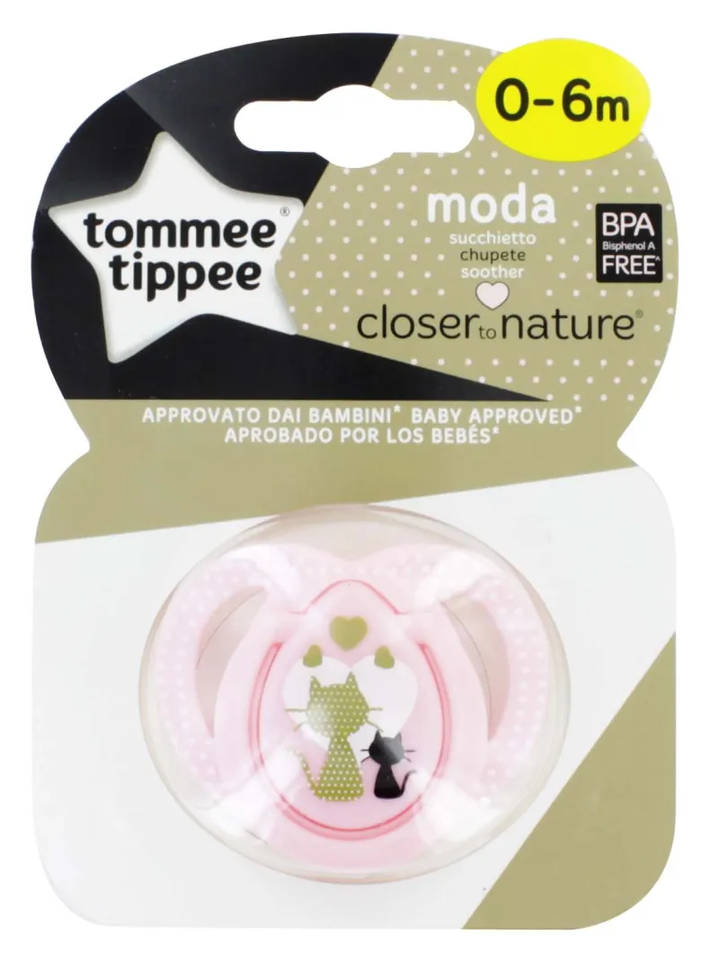 43338690 TT CTN MODA SOOTHERS SINGLE  0-6MTS X3