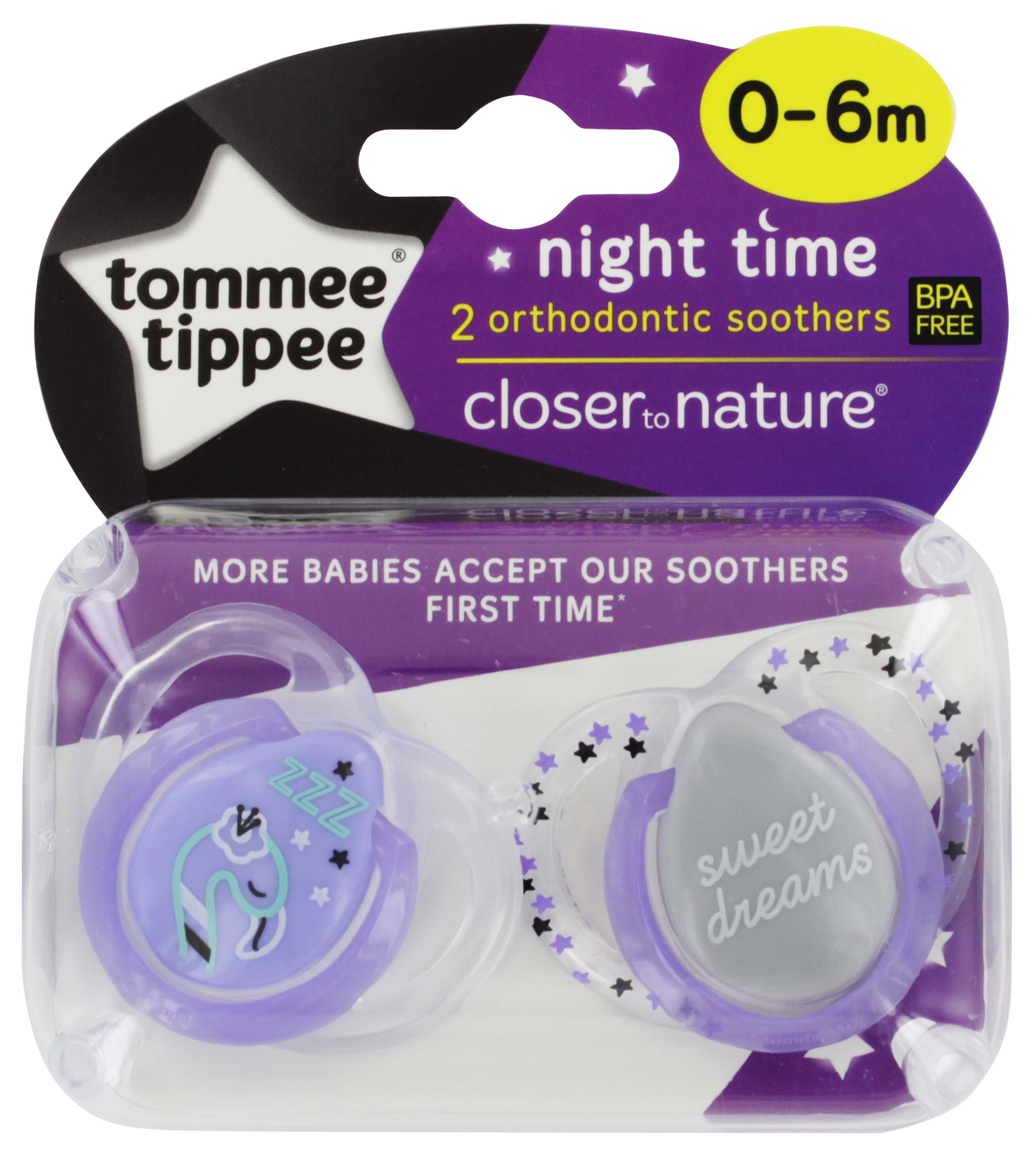 43338090 TT NIGHT SOOTHERS 0-6Mx3