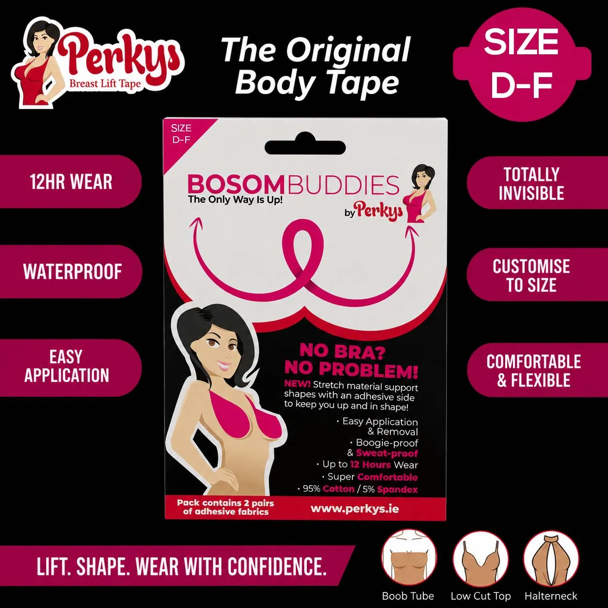 PERKYS BOSOM BUDDIES SIZE D-F