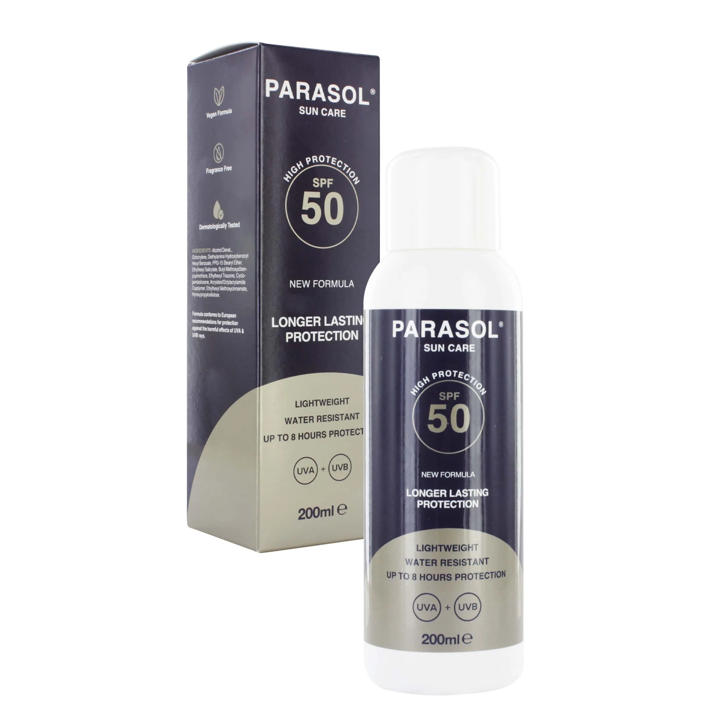 PARASOL 50 SPF 200ml NEW (PL329)